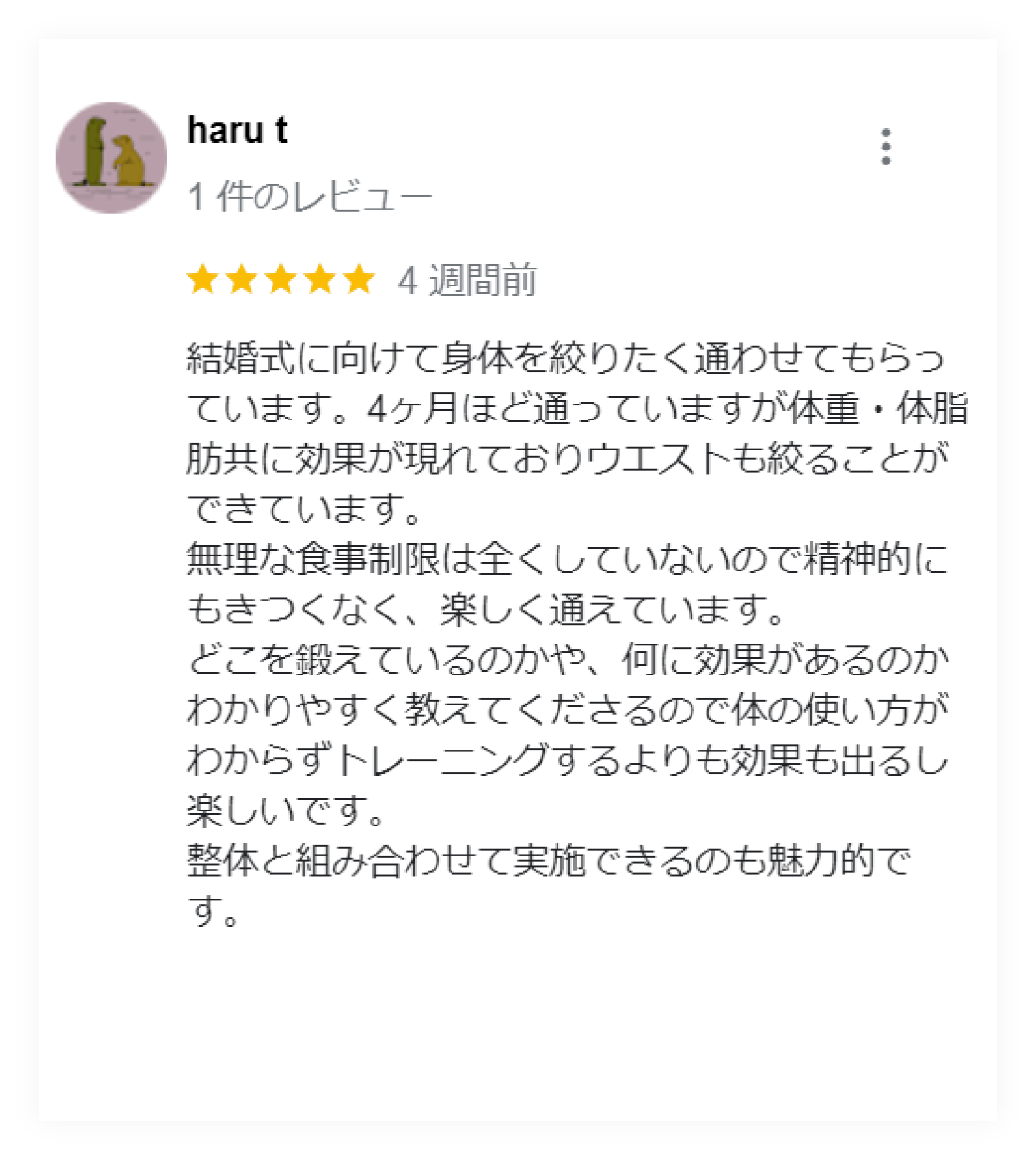 口コミ