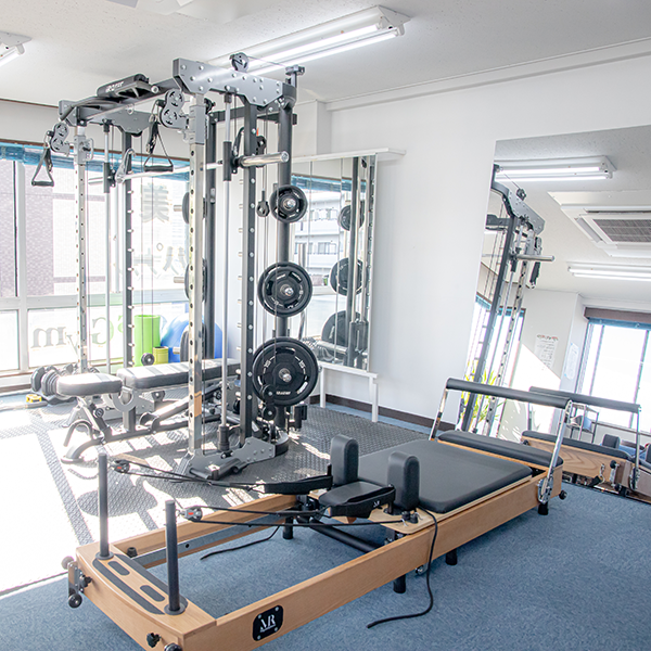 完全個室！集中してトレーニングが出来る